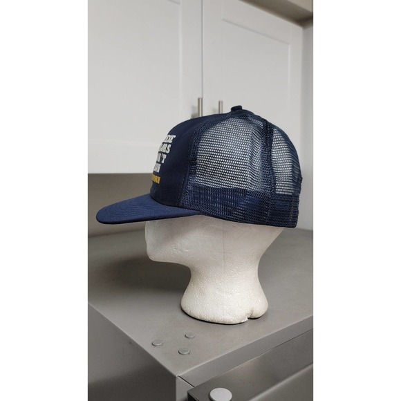 Vtg Patriotic These Colors Don't Run Operation Desert Storm Trucker Hat - Picture 4 of 10